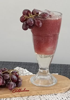 عکسی از دستور نوشیدنی انگور