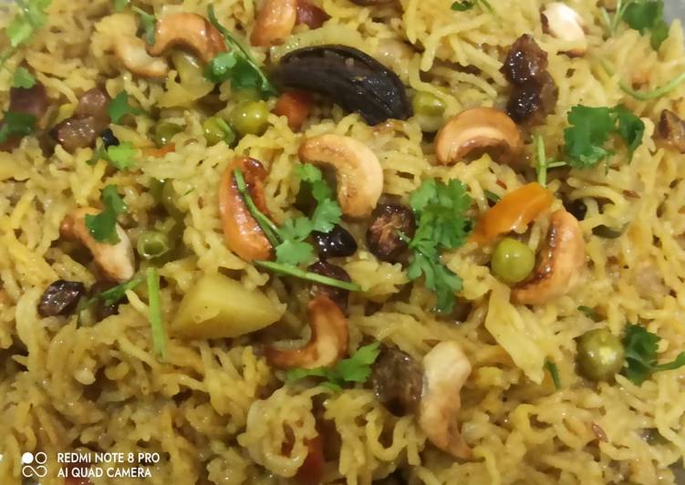 Recipe of Any-night-of-the-week Cook with dry fruits vegetables tehiri
