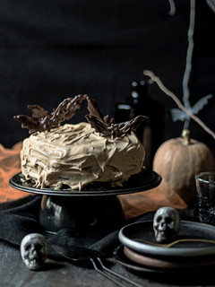 Una foto de Tarta de Halloween