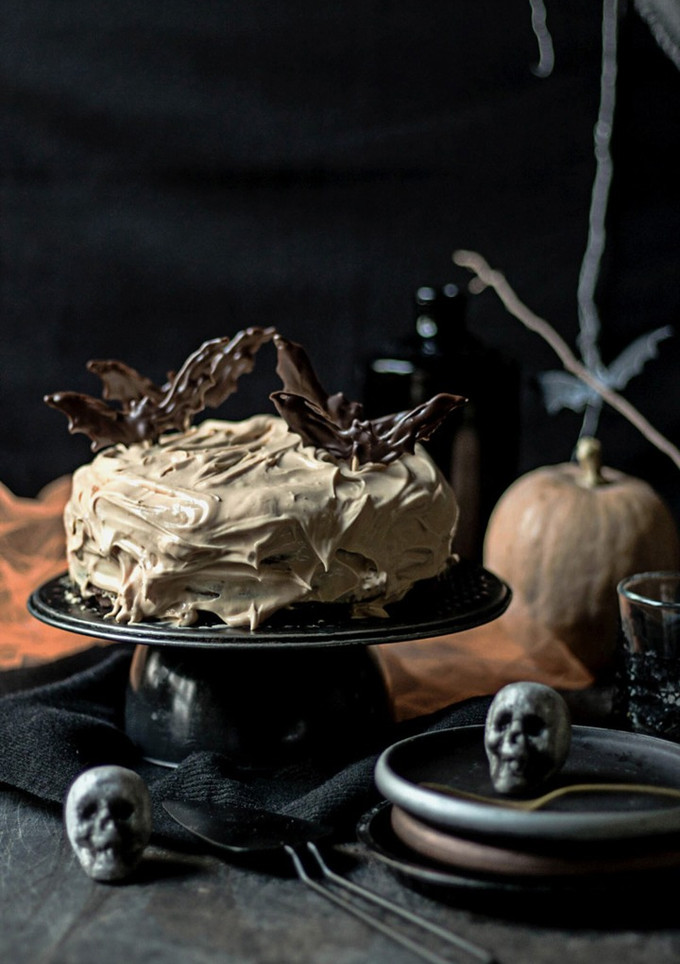 Una foto de Tarta de Halloween