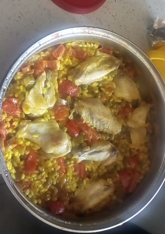 Una foto de Arroz con pollo