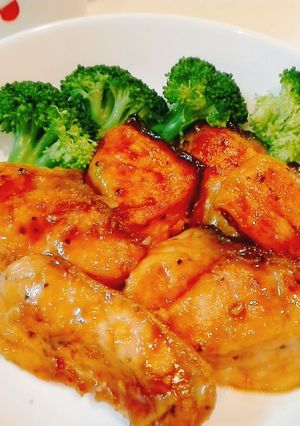 Foto resep Simple Salmon Teriyaki favorit anak