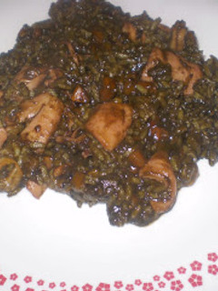 Una foto de Arroz negro