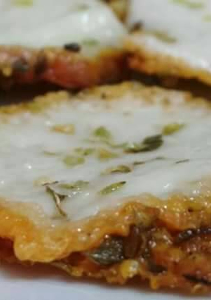 Una foto de Queso a la plancha con orégano