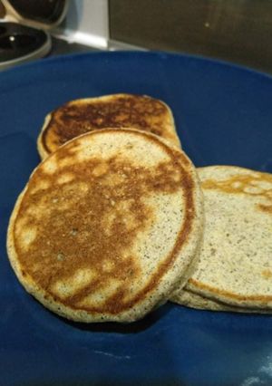 Une photo de Pancake a la farine de noisette