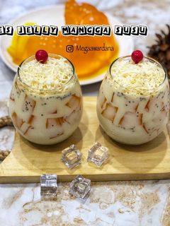 Foto resep Es jelly mangga susu