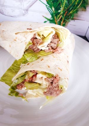 Une photo de Wrap boeuf 😀