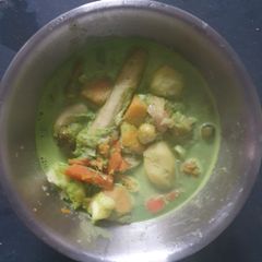 A picture of Vegetable broth Stew.