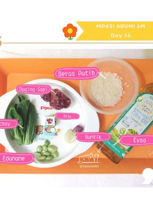 Foto resep 💕 Mpasi Arumi 6M day 16💕