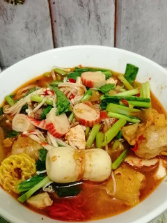 Foto resep Seblak aneka baso seafood (SABS) 🍲🍥