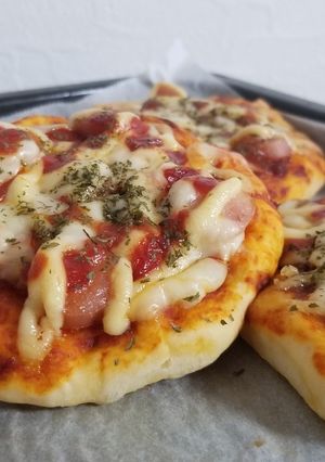 Foto resep Roti pizza mini