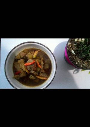 Foto resep Semur daging labu siam