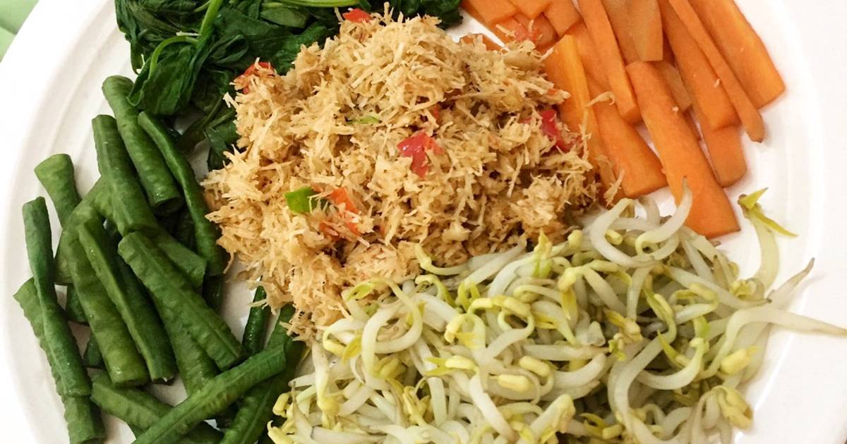 3 774 Resep Urap Sayuran Enak Dan Sederhana Ala Rumahan Cookpad