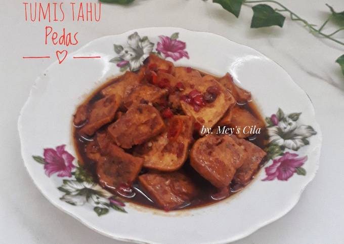 Resep Tumis Tahu Pedas Oleh Mey S Cila Cookpad