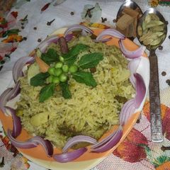 A picture of Zero oil Hara Bhara Sabzi Pulao.