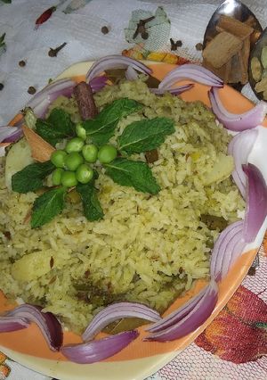 A picture of Zero oil Hara Bhara Sabzi Pulao.
