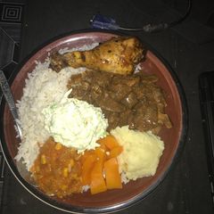 A picture of Sunday lunch.