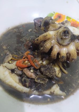 Foto resep 40. Sotong bumbu hitam