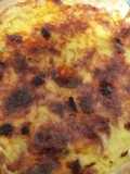 Quiche de frankfurts y sobrasada