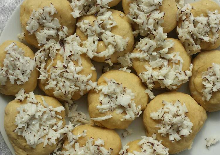 Recipe of Tasty Baked dougnut with coconut iced | This is Recipe So Quick You Must Undertake Now !!