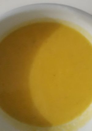 Una foto de Crema de brócoli y maíz chocolo