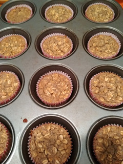 Banános muffin recept fotója