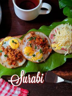 Foto resep Surabi Topping Telur khas Bandung