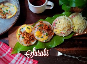 Foto resep Surabi Topping Telur khas Bandung