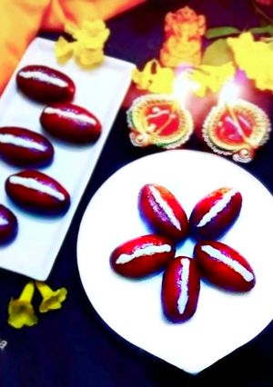 মালাই স্টাফড পান্তুয়া (malai stuffed pantua recipe in Bengali) রেসিপির প্রধান ছবি