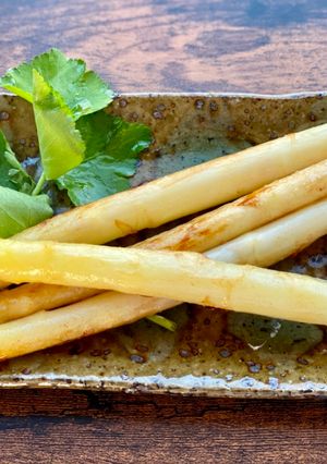 A picture of Butter Sauté Fresh Asparagus.