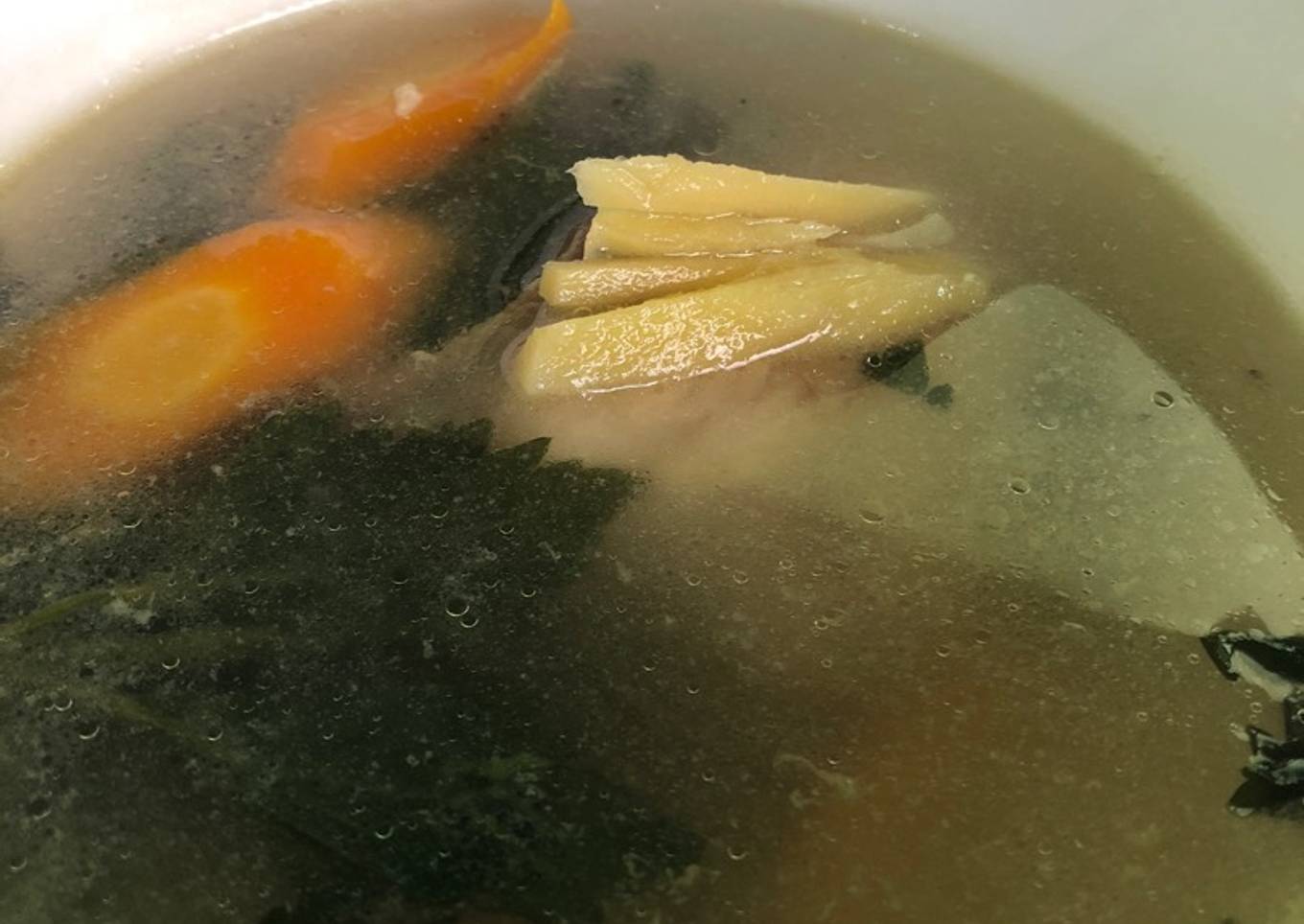 Soup ayam jahe