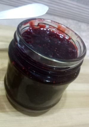 A picture of HOMEMADE YUMMY STRAWBERRY JAM WITH ONLY 3 INGREDIENTS!.
