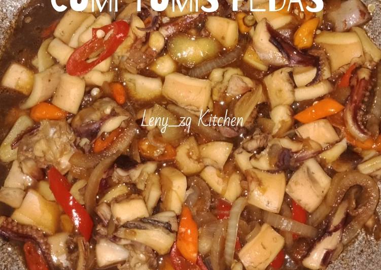Cara Gampang Membuat Cumi Tumis Pedas Lezat