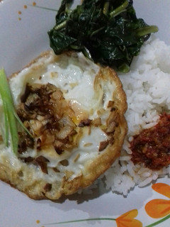 Foto resep Nasi Telor Ceplok Kecap Asin Khas Pontianak