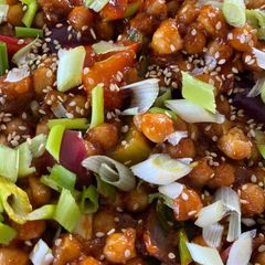 A picture of Chilli Chana.
