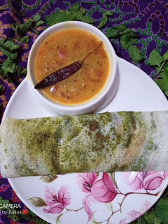પુદીના મસાલા ઢોંસા (Pudina Masala Dosa recipe in Gujarati) રેસીપી મુખ્ય ફોટો