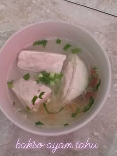 Foto resep Bakso ayam tahu
