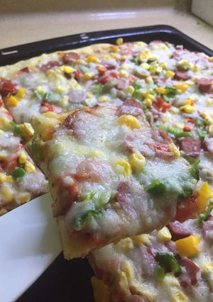 صورة لوصفة البيتزا 🍕