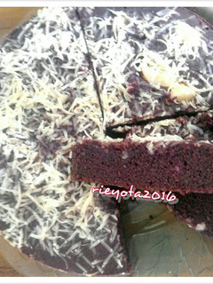 Foto resep Bolu kukus tepung ubi jalar ungu keju