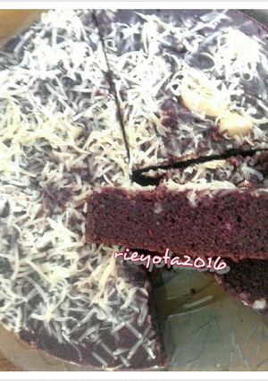 Foto resep Bolu kukus tepung ubi jalar ungu keju