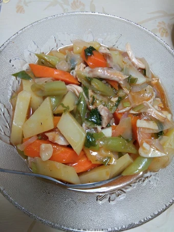 Cara Mudah Menyiapkan Resep Tumis ayam suwir saos asam manis yang Menggugah Selera Anti Ribet, Bikin Ngiler