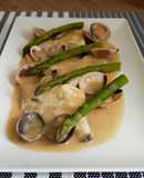 Rodaballo al cava