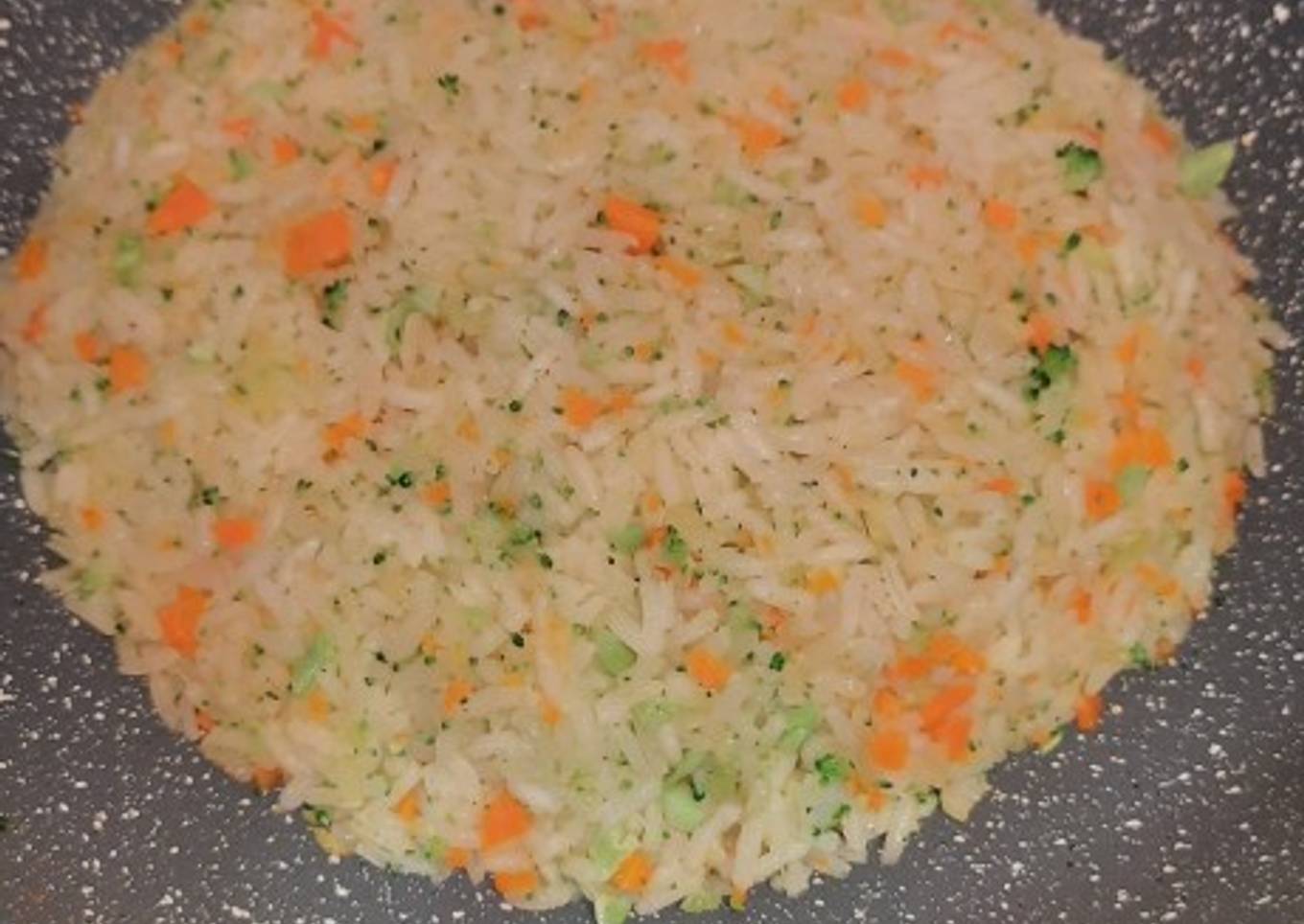 Rico arroz a la jardinera