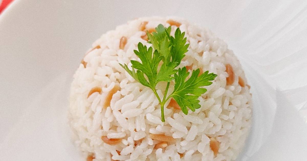 Resep Arpa Şehriyeli Pilav (Pilaf aka Nasi ala Turki dengan Orzo) oleh
