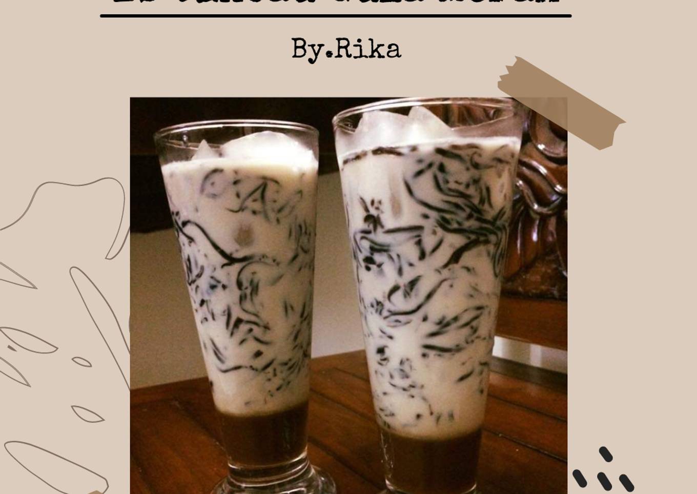 Es Cincau Gula Merah