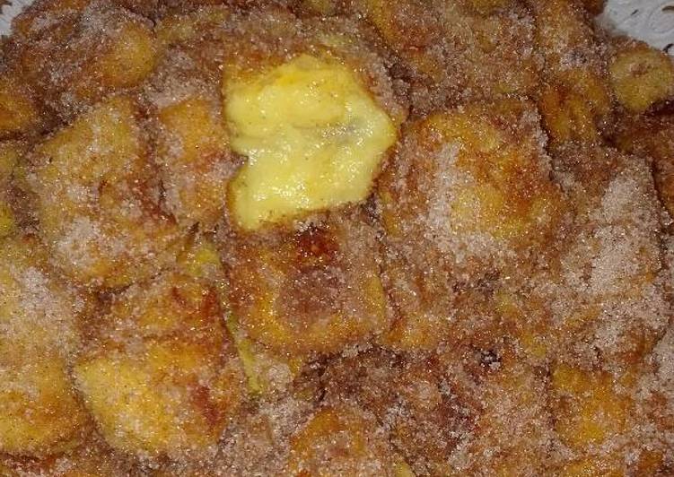 Natilla de vainilla fritas Receta de Mari Ramos - Cookpad