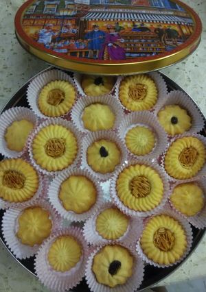 Hình của món Bánh cookie hạnh nhân,nho.