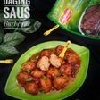 Bola bola daging saus barbeque