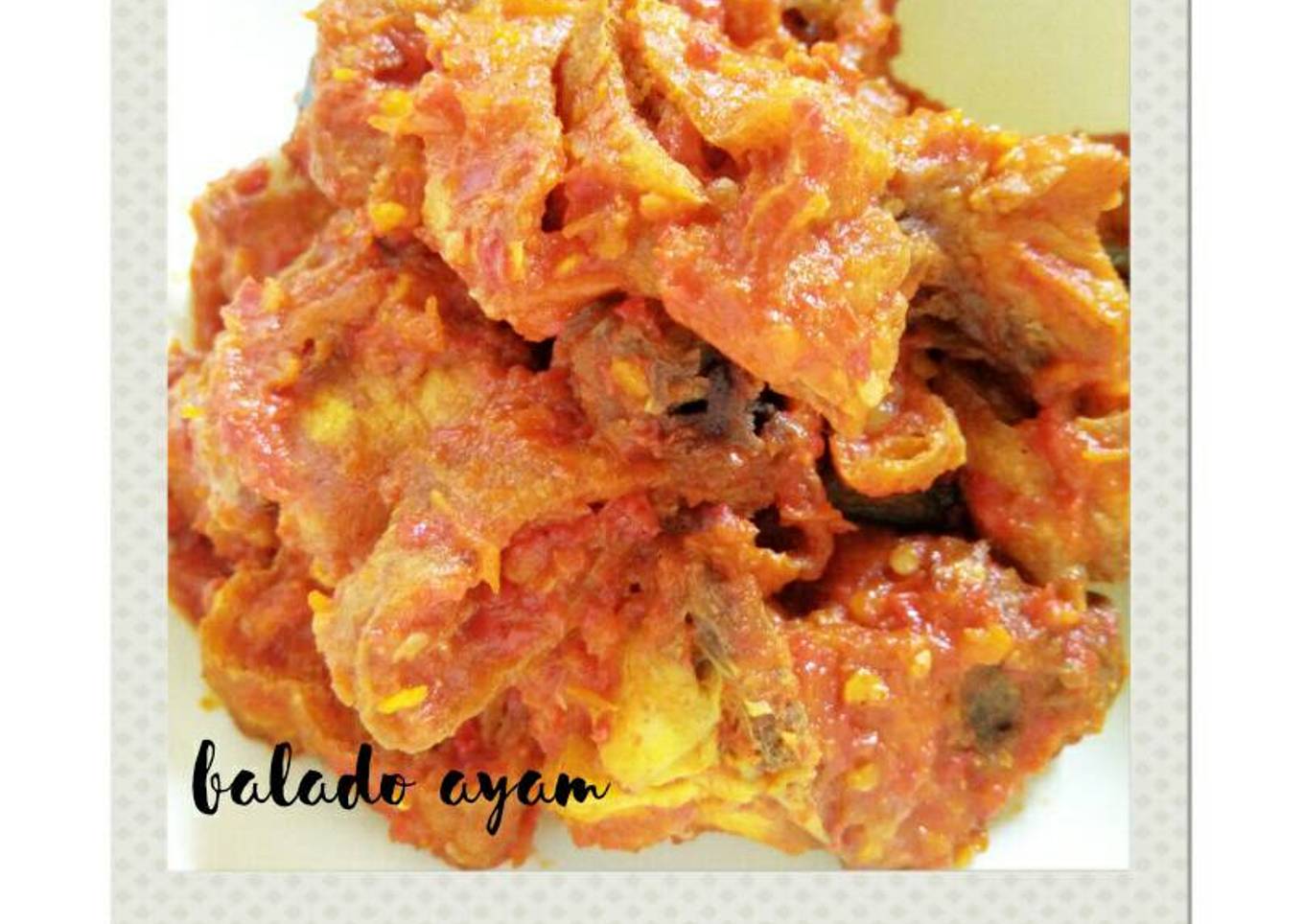 Balado ayam