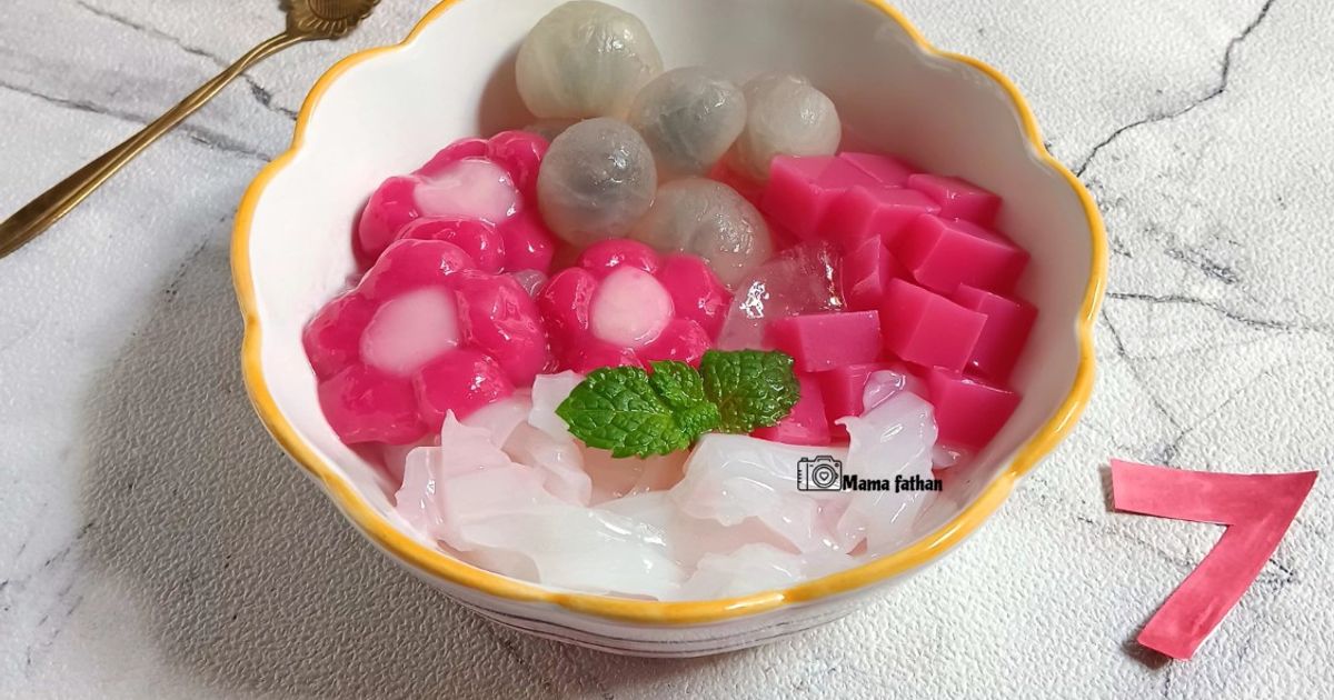 Es campur merah putih